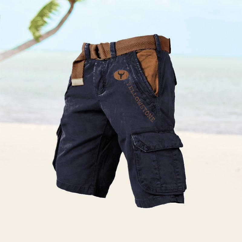 ARMANI ™ - Comodi pantaloncini cargo da uomo