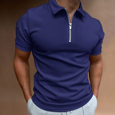 Santiago | Polo elegante con zip