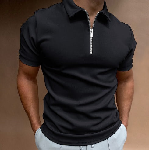 Santiago | Polo elegante con zip