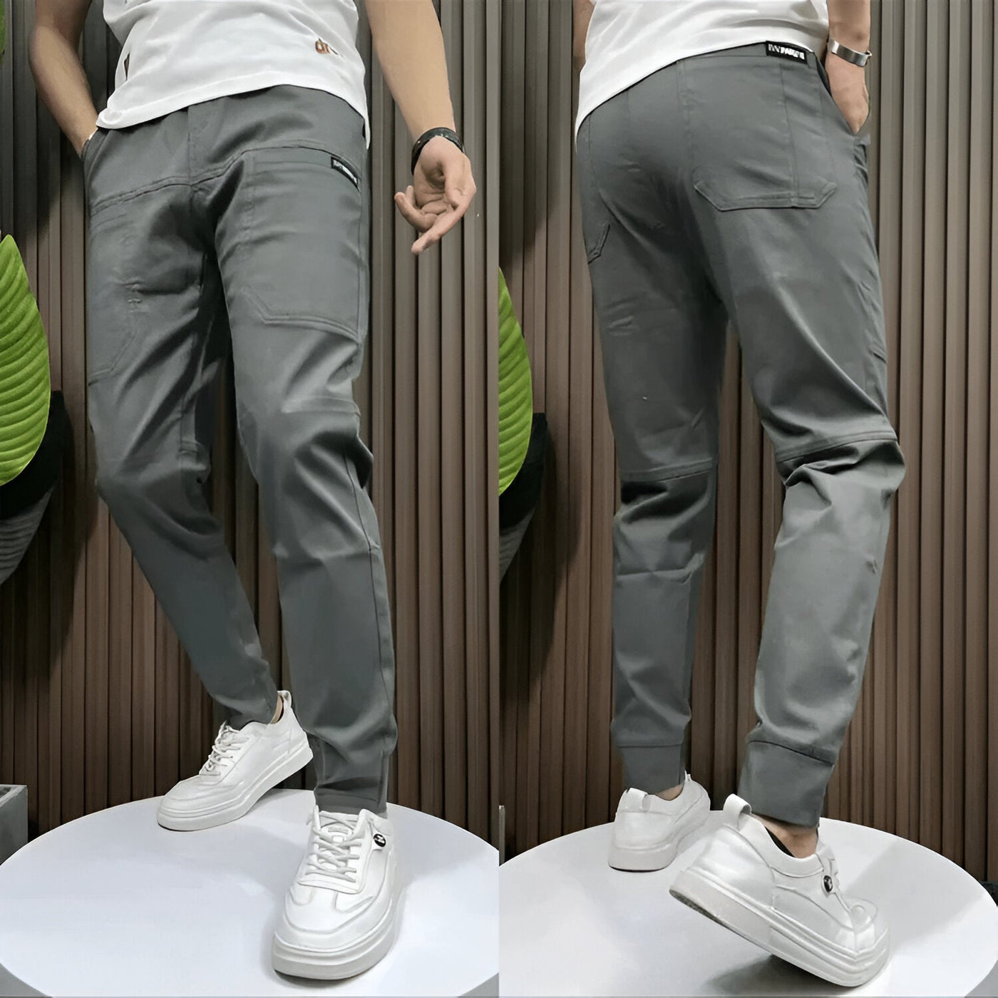 LUCA™ - PANTALONI CARGO ELASTICIZZATI