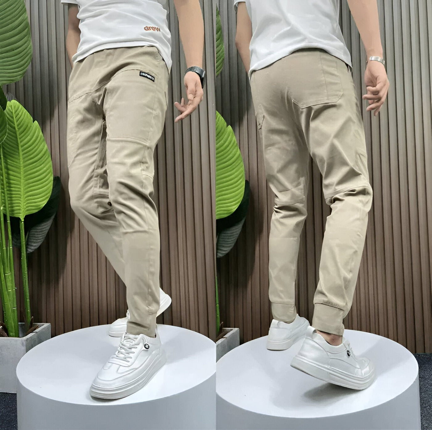 LUCA™ - PANTALONI CARGO ELASTICIZZATI